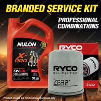 Ryco Oil Filter 5L XPR5W30 Engine Oil Service Kit for Mazda 3 BK BL 6 GH Mx-5 NC