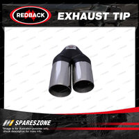 Redback Exhaust Tip Y-Piece Inner Cone Staggered - 2-1/4" In 2x3" Out