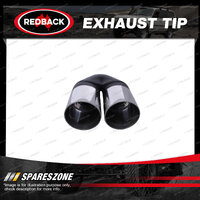 Redback Exhaust Tip Y-Piece Inner Cone - 89mm 3-1/2" In Twin 89mm 3-1/2" Out