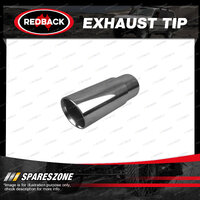 Redback Exhaust Tip 57mm In 76mm Out for Holden Commodore 09/2007-10/2013