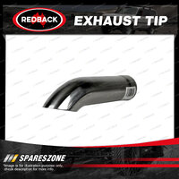 Redback Exhaust Tip Droopy - 63mm 2-1/2" In 63mm 2-1/2" Out 305mm Long