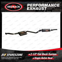 Redback Exhaust System 1 Outlet Rear for Holden Commodore Calais VS W/IRS