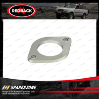 Redback 2 Bolts Flange Plate - ID 89mm Width 106mm Thickness 8mm Stainless Steel