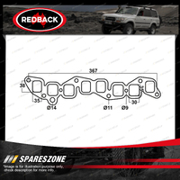 Redback DSF Exhaust Manifold Gasket for Toyota Hilux Celica Corona 4 Cylinders