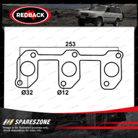 Redback DSF Exhaust Manifold Gasket for Toyota Landcruiser 70 75 78 79 80 105