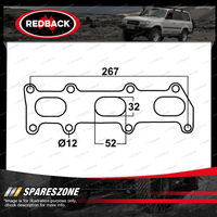 Redback DSF Exhaust Manifold Gasket for Holden Rodeo 3.2L 3.5L V6 Petrol 2003-On