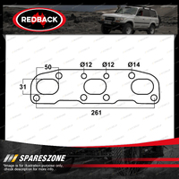 Redback DSF Exhaust Manifold Gasket for Nissan Navara D40 V6 VQ40 2006-On