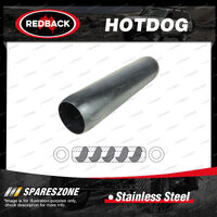 Redback Hotdog - 375mm 15" Long 75mm 3" Auger Without Spigot Stainless Steel