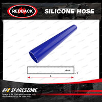 Redback 2" Silicone Hose - Length 1m Straight Blue Chemical Resistance