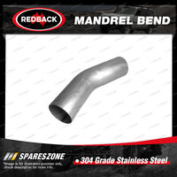 Redback Mandrel Bend 30 Degree - OD 76mm 3" 304 Grade Stainless Steel