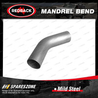 Redback Mandrel Bend 45 Degree - Outside Diameter 89mm 3-1/2" Mild Steel