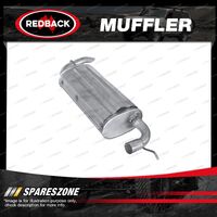 Redback Rear Muffler Bolt-On for Land Rover Freelander 1.8L EFI 1997-10/2006