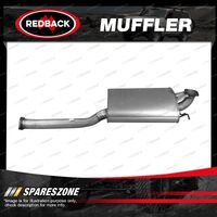 Redback Front Muffler for Ford Fairmont Falcon BA BF INC XR6 4.0L IRS Sedan