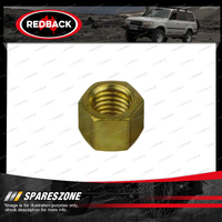 Redback Brass Nut Thread M10 x 1.5 Hex 14.3mm Length 11mm for Mazda