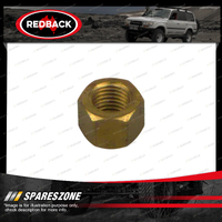 Redback Brass Nut Thread M10 x 1.25 Hex size 14.3mm Length 10.5mm for Toyota