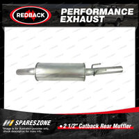 Redback 2 1/2" Catback Rear Muffler Assembly for Holden Calais Caprice Statesman