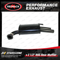 Redback 2 1/2" RHS Rear Muffler Assembly for HSV Clubsport R8 GTS Senator VE