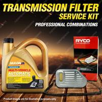 Ryco Transmission Filter + SYN Fluid Kit for Peugeot 204 205 4Cyl ZF/4HP14