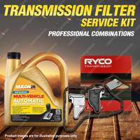 Ryco Transmission Filter + SYN Fluid Kit for Volvo S80 TS59 5Cyl 6Cyl 1998-2006