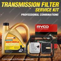 Ryco Transmission Filter + SYN Fluid Kit for Hyundai Lantra KW KF 4Cyl 1.8L