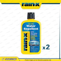 2 Rain-X Original Glass Water Repellents 207ML Patented Water Beading Technology