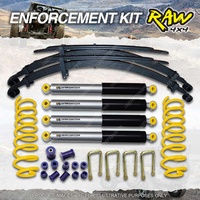 Raw 4x4 Predator Shocks Coil Leaf 50mm Lift Kit for Toyota Hilux Revo GUN125 126