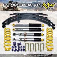 Raw 4x4 Predator Shock Absorbers Coil Leaf 40mm Lift Kit for Mazda BT50 20-on