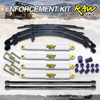 Raw Nitro Shocks Torsion Bar Leaf 40mm Lift Kit for Mazda BT50 Duratorq Engine