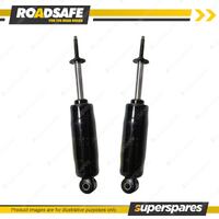 2x Front Roadsafe 4WD Foam Cell Shock Absorbers for Nissan Navara D22 97-15