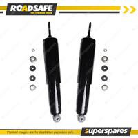 2x Front Roadsafe 4WD Foam Cell Shocks for Toyota Landcruiser LJ RJ 70R 70RV