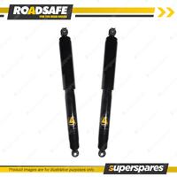 2x Rear Roadsafe 4WD Nitrogen Gas Shock Absorbers for Jeep Wrangler JK 07-18