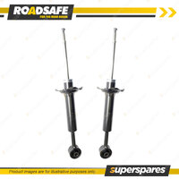 2x Rear Roadsafe Spring Seat Shocks for Ford Festiva WB WD WE WF Hatchback 94-00