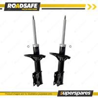 2x Front Roadsafe STR Sealed Strut Shocks for Mitsubishi Lancer VR-X CG CH 04-07