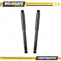 2x Rear Roadsafe STR Telescopic Shocks for Mitsubishi Triton ML MN MQ MR 06-On