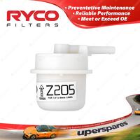 Ryco Fuel Filter for Isuzu Piazza 4CYL 1.9 Petrol G200 01/1982-12/1988