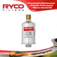 Ryco Fuel Filter for Fiat Croma 4cyl 2.0 Petrol 154A1 01/1986-12/1990