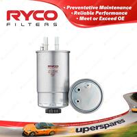 Ryco Fuel Filter for Fiat Ducato F1A F1C Engine 4Cyl Turbo Diesel 02/2012-On