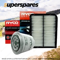 Ryco Oil Air Filter for Ford Fpv F6 Typhoon BF Fairlane Falcon Territory SY Ltd