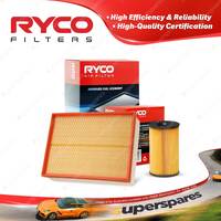 Ryco Oil Air Filter for Landrover Discovery Series 3 4 Range Rover Sport L322 V6