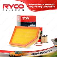 Ryco Oil Air Filter for Volvo Xc90 CZ85 V8 V8 4.4L Petrol B8444S 10/2006-07/2011