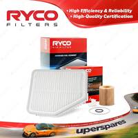 Ryco Oil Air Filter for Lexus Gs300 GRS190R Gs350 GWS190R GWS191R V6 3.5L Petrol