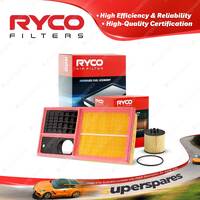 Ryco Oil Air Filter for Volkswagen Polo 9N 4cyl 1.6L Petrol BTS 07/2006-04/2010