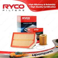 Ryco Oil Air Filter for Volvo Xc90 XC90 6cyl 3.2L Petrol B6324S5 01/2014-On