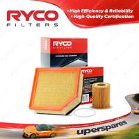 Ryco Oil Air Filter for Volvo Xc90 CZ98 6cyl 3.2L Petrol B6324S 04/2007-12/2013