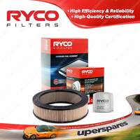 Ryco Oil Air Filter for Daihatsu Charade G11 3cyl 1L Petrol CB22 83-85 85-87