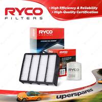 Ryco Oil Air Filter for Toyota Hilux Surf 4cyl 3L Turbo Diesel 1KZ-TE 1992-1997