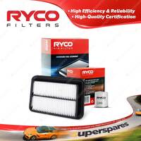 Ryco Oil Air Filter for Holden Apollo JK JL 4cyl 2L Petrol 08/1989-1993