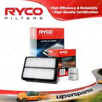 Ryco Oil Air Filter for Mazda 929 929L HD V6 3L Petrol 07/1991-11/1997