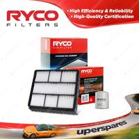 Ryco Oil Air Filter for Mitsubishi Magna TE TF 4cyl 2.4L Petrol 4G64-S4