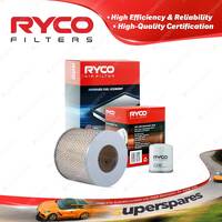 Ryco Oil Air Filter for Toyota 4 Runner RN130 Hilux RN85 4cyl 2.4L Petrol 22RC